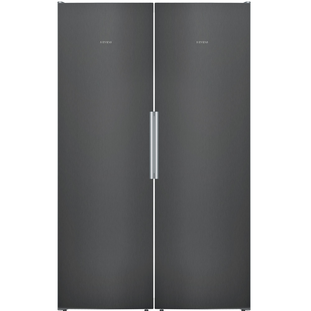 Siemens paket kyl och frys KS36VVXDP - GS36NVXEV - iq300 - blacksteel, 186cm