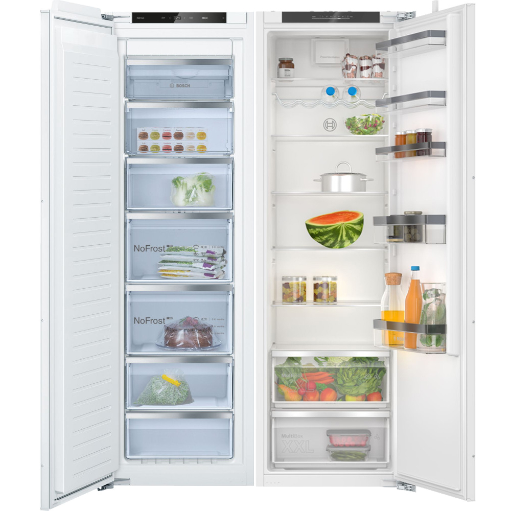 Bosch paket kyl och frys KIR81VFE0 - GIN81VEE0 - passar ikea metod