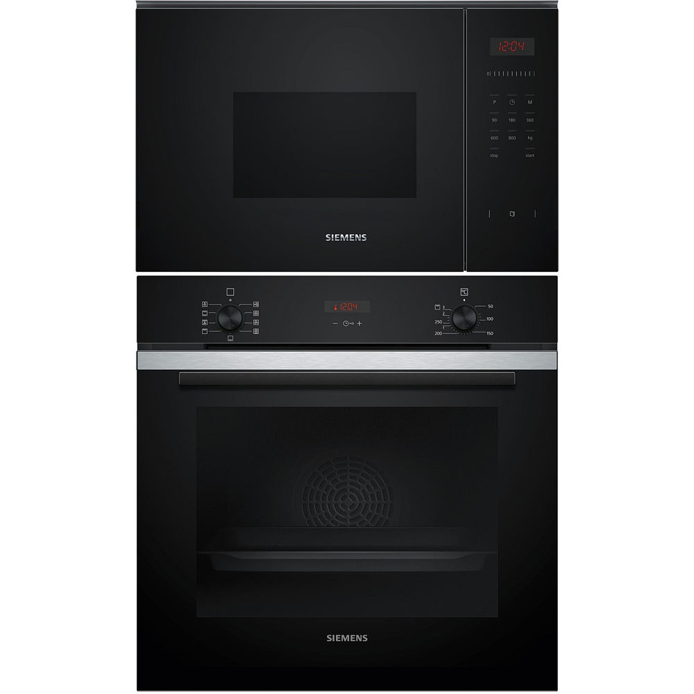 Siemens paket ugn och mikro HB234ABS3F-BF523LMB1