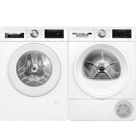 Bosch paket tvättmaskin och torktumlare WGG244ZMSN-WQG2420ASN - serie 6