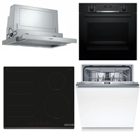 Bosch kökspaket HBG537FB4-PIX631HC1E-SMV4HMX08E-DFS067A51