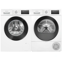 Siemens paket tvättmaskin och torktumlare WM14N29PDN-WT45HV0EDN