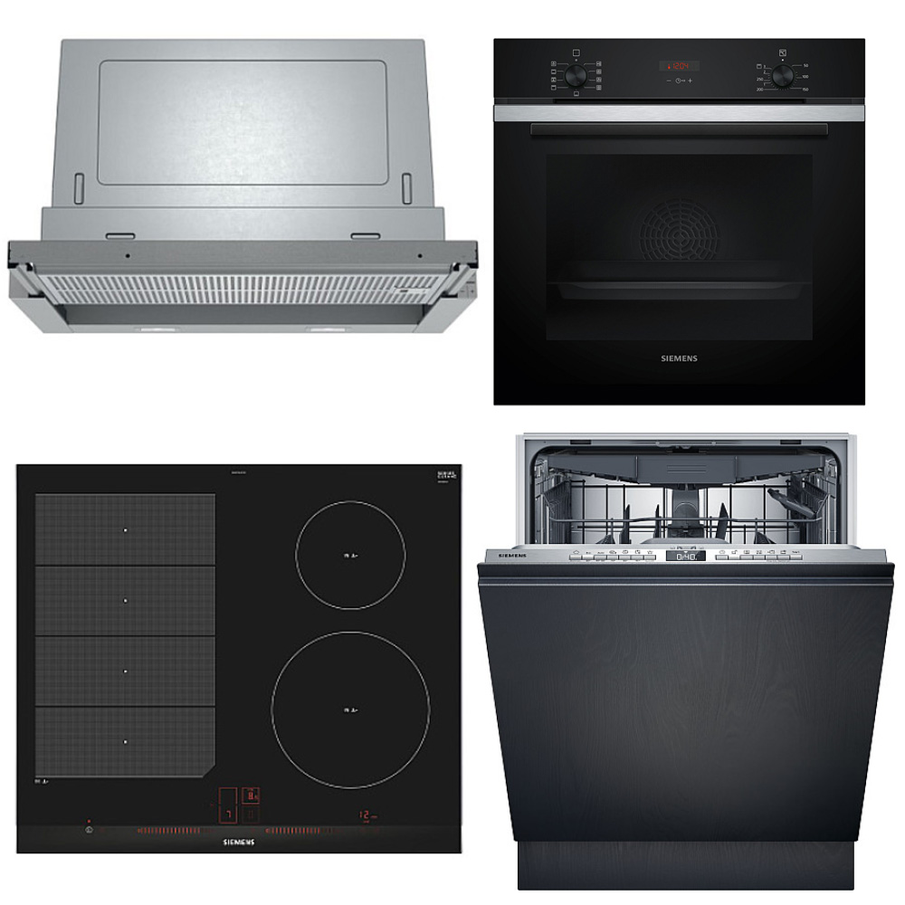 Siemens kökspaket HB234ABS3F -EX675LEC1E-SX73HX03VE-LI67RB531
