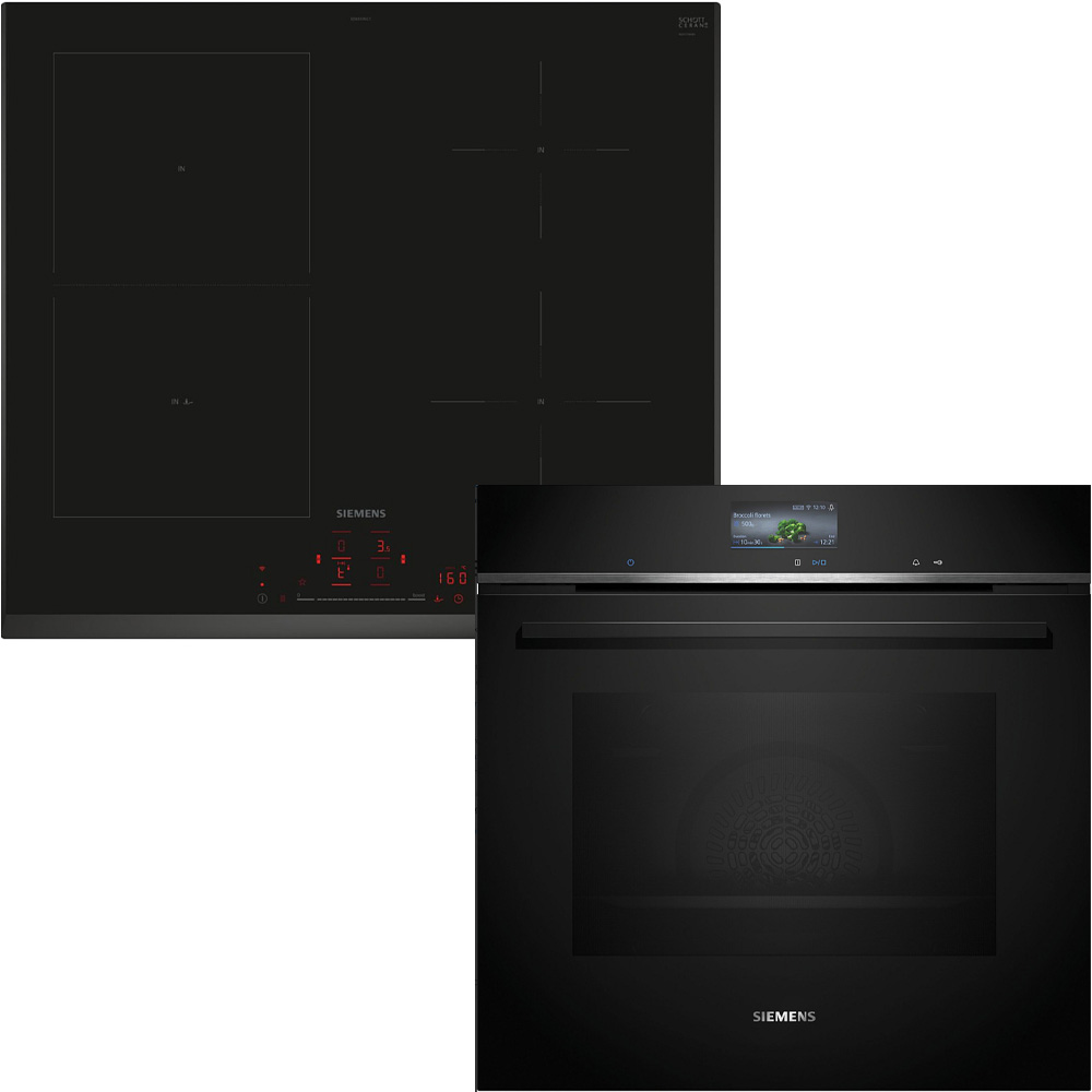 Siemens paket ugn och häll HB776G3B2S-ED651HSC1E