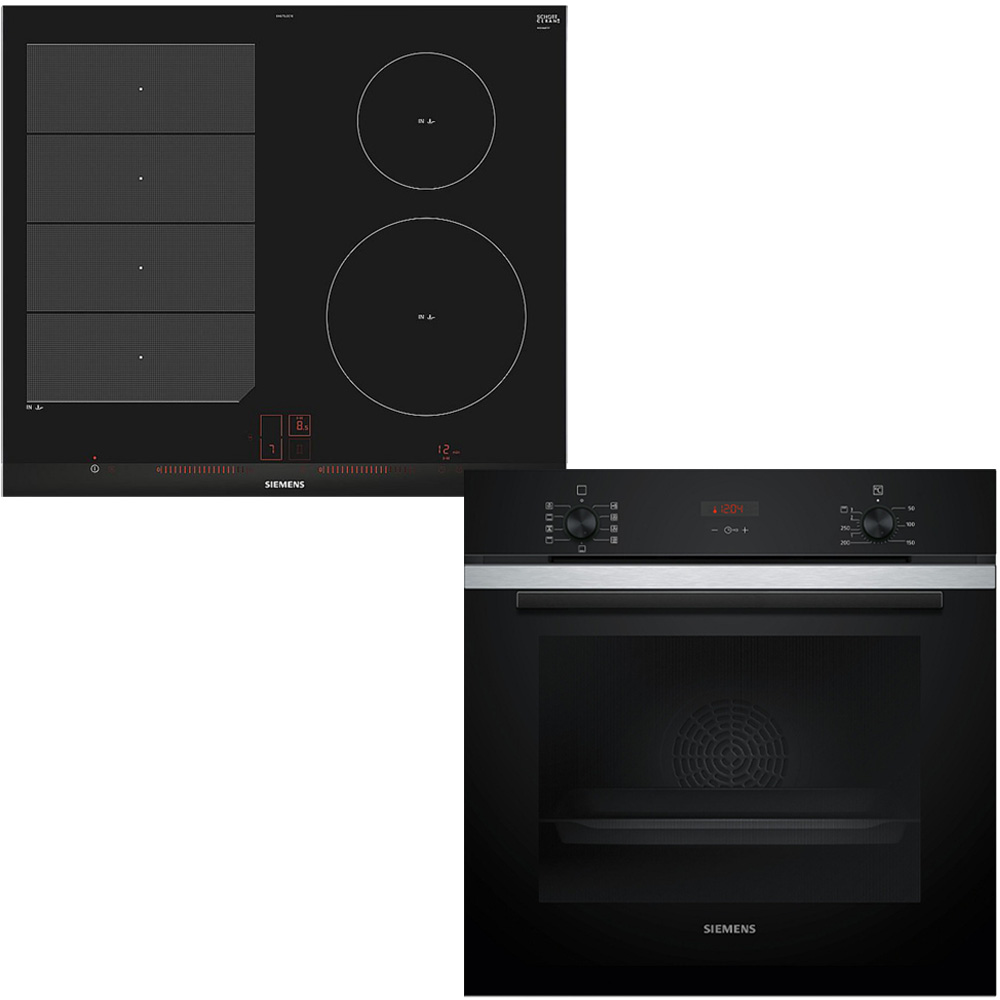 Siemens paket ugn och häll HB234ABS3F-EX675LEC1E