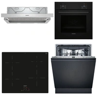 Siemens kökspaket HB010FBA1-EH61RBEB6E-SN616X00KF-LI64MA531