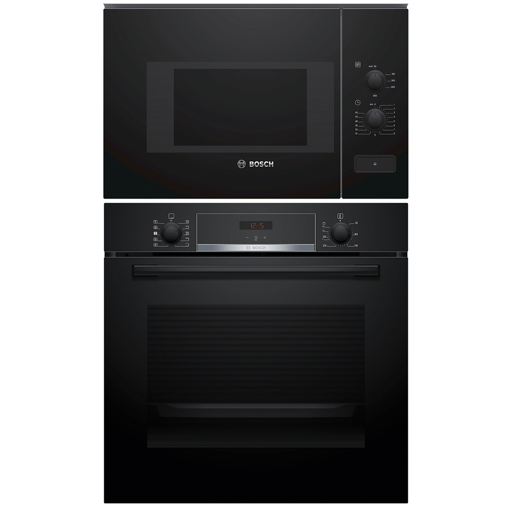 Bosch paket ugn och mikro HQA534BB3-BFL520MB0