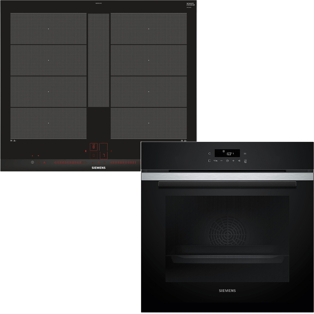 Siemens paket ugn och häll HB271ABS3 - EX675LYV1E