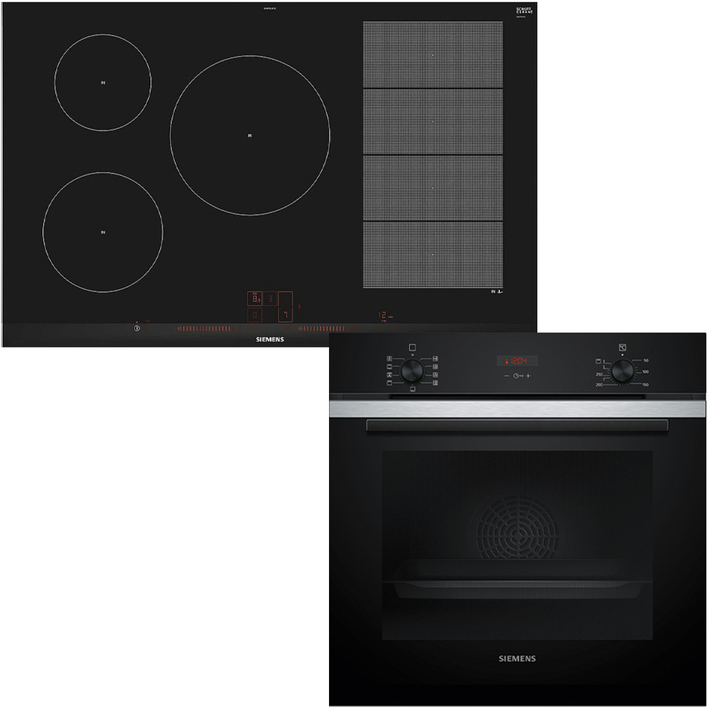 Siemens paket ugn och häll HB234ABS3F-EX875LVC1E