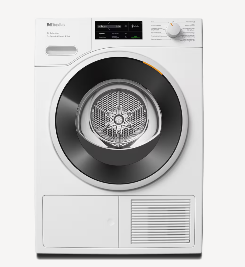 Miele T1 TSL683WP Steam&9kg Värmepumpstumlare ? Lotusvit