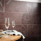 Kinnekulla Kalksten Normalslipad Röd Nr 1 - Vägg/golvplattor