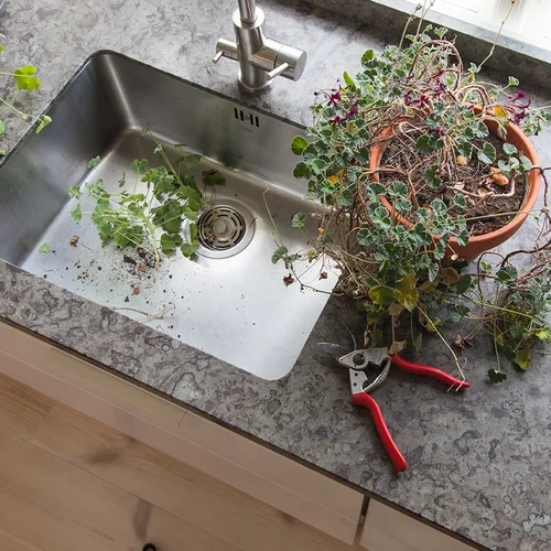 Kinnekulla Kalksten Normalslipad Grå Nr3 30mm