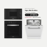 Miele Black Month Kökspaket 1 - Ugn, Mikro, Diskmaskin