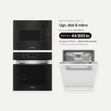 Miele Black Month Kökspaket 2 - Ugn, Mikro, Diskmaskin