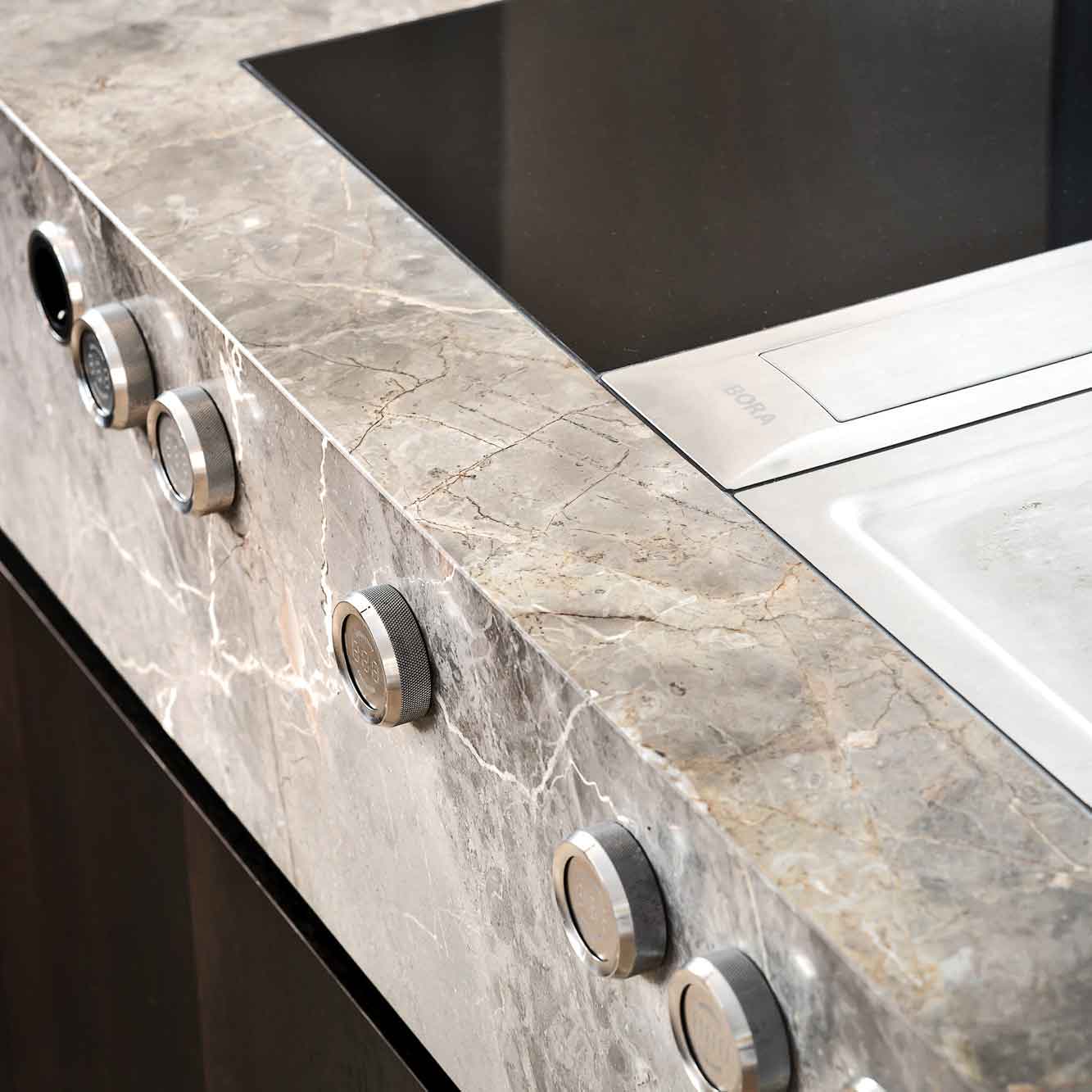 BORA Professional 3.0 paket - med flexibel induktionshäll och Teppanyaki