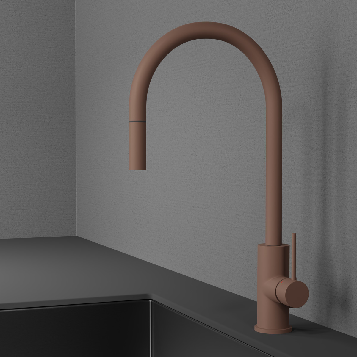 Köksblandare Accent Rust Diskmaskinsavst.