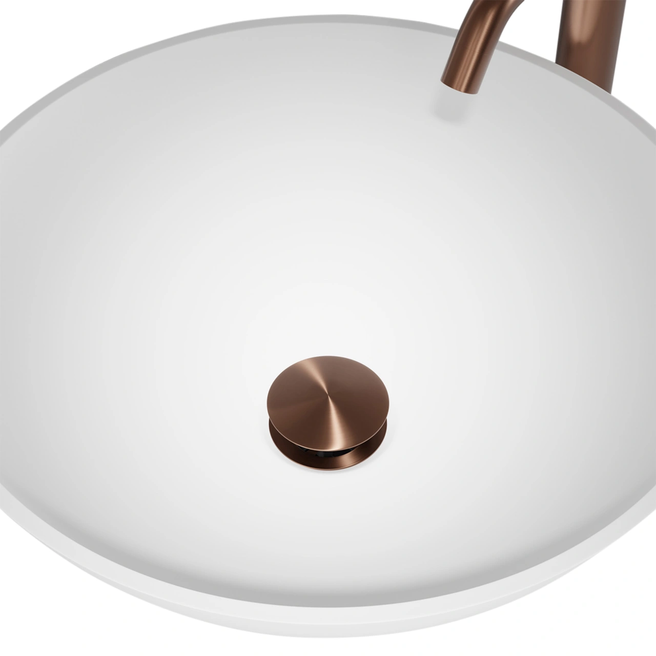 Bottenventil Steel Pop-up universal Duo Amber