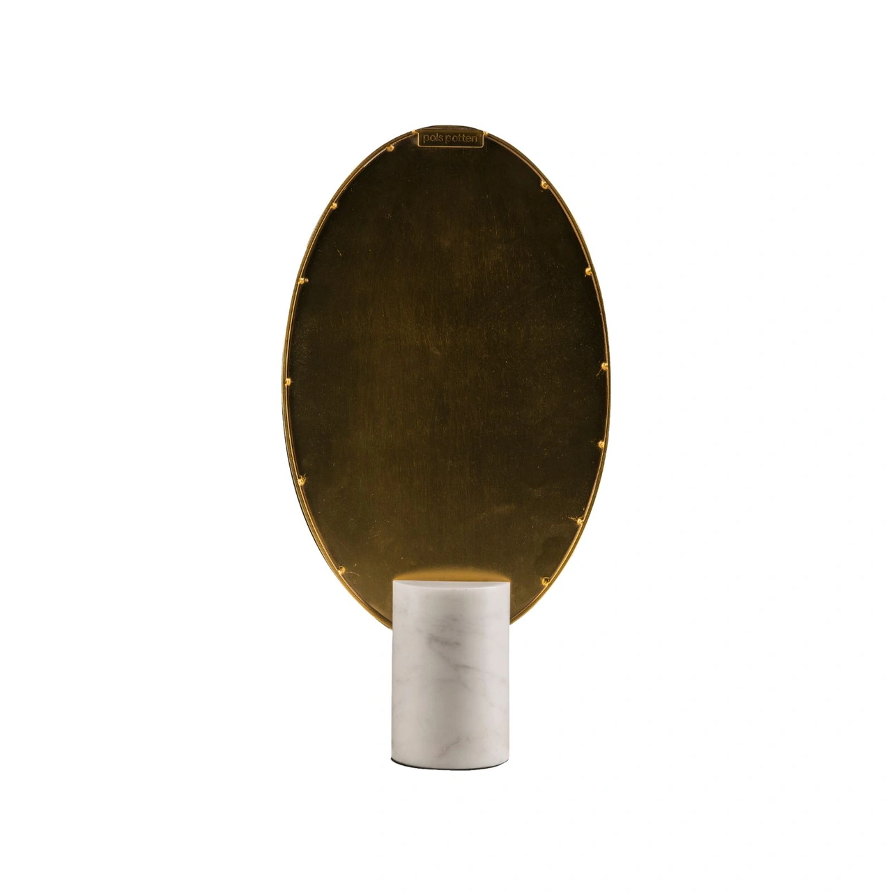 Spegel oval marmor