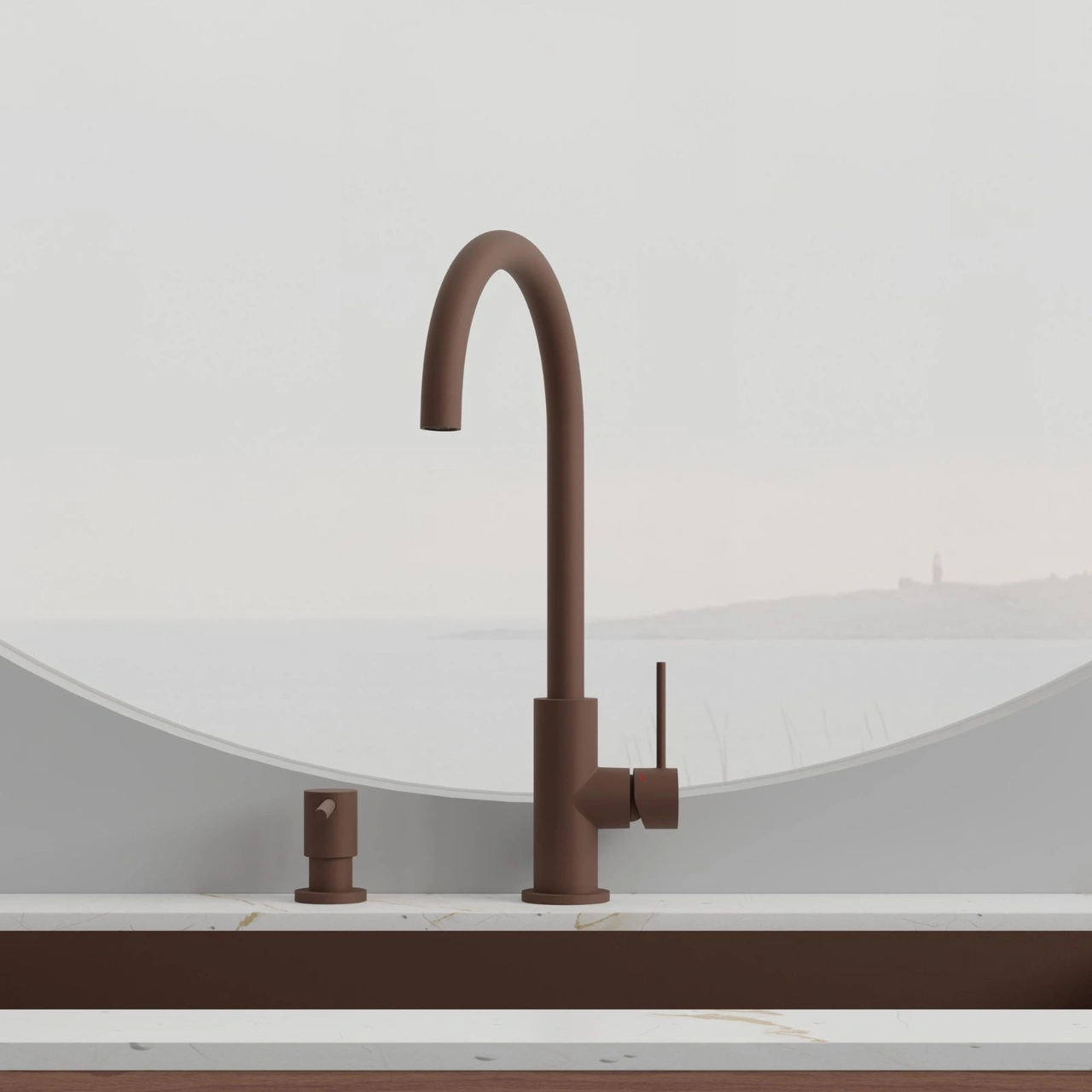 Köksblandare Equip Rust Diskmaskinsavst.