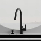 Köksblandare Steel Access Shadow Diskmaskinsavst.