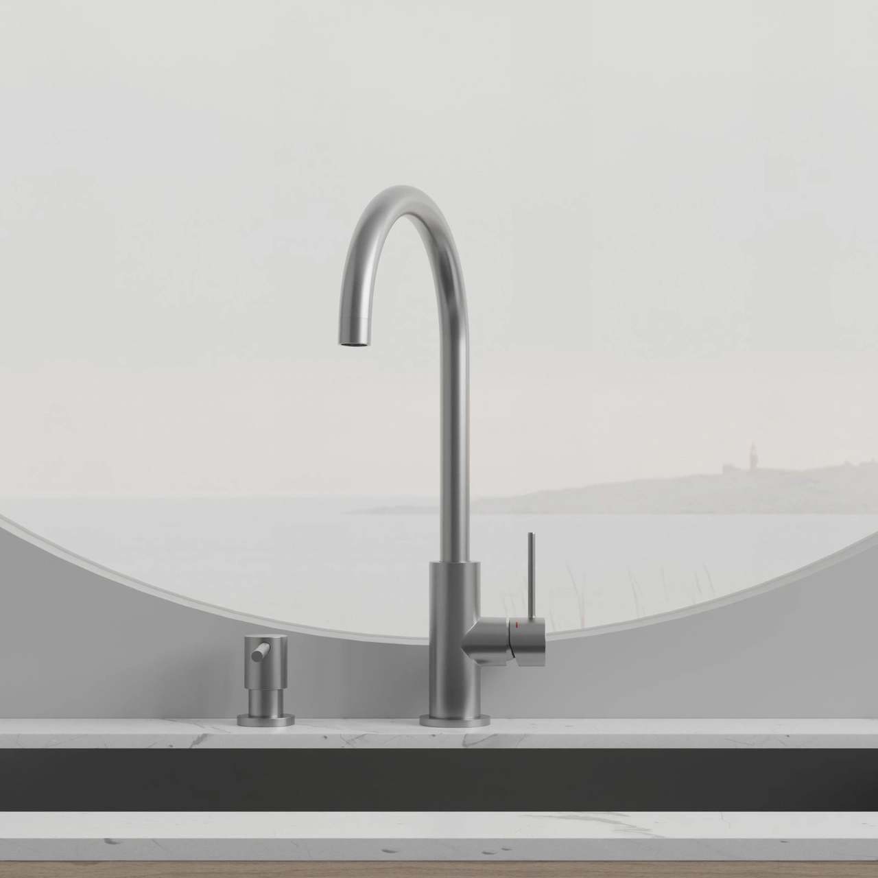 Köksblandare Steel Equip Original - Utan Diskmaskinavst.