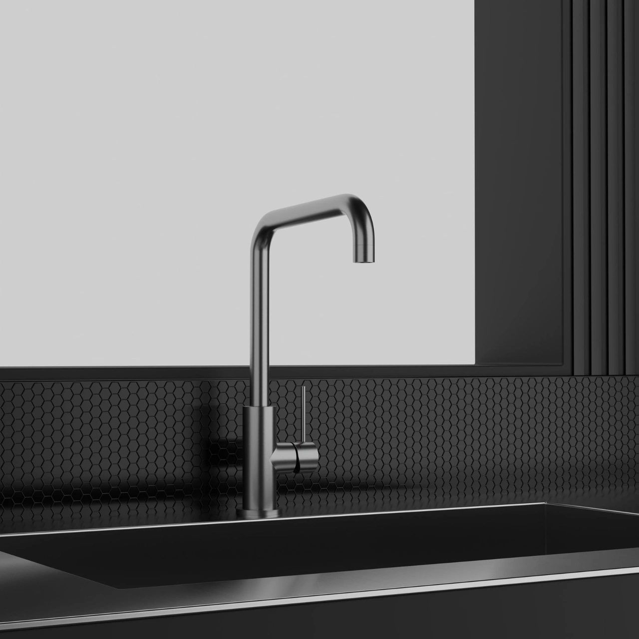 Köksblandare Steel Mood Original Diskmaskinsavst.