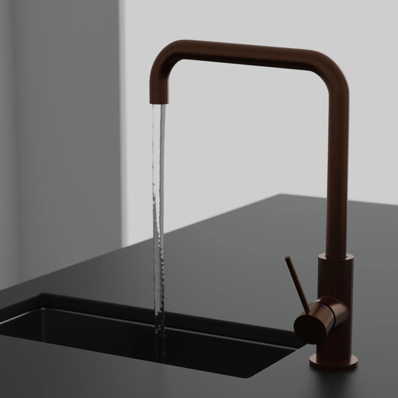 Köksblandare Steel Mood Amber Diskmaskinsavst.