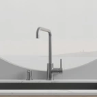 Köksblandare Steel Square Original Diskmaskinsavst.