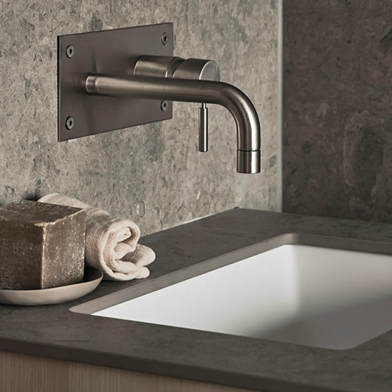 Tapwell Blandare BOX006 Brushed Nickel