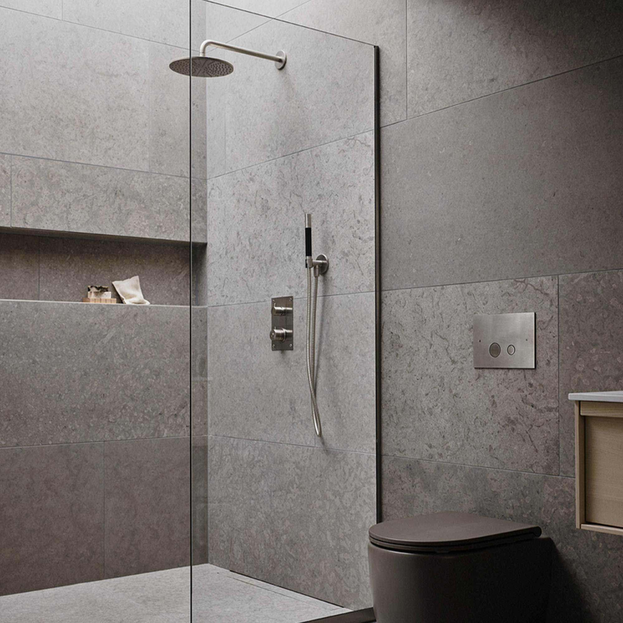 Tapwell Takdusch BOX7268 ED2 Brushed Nickel